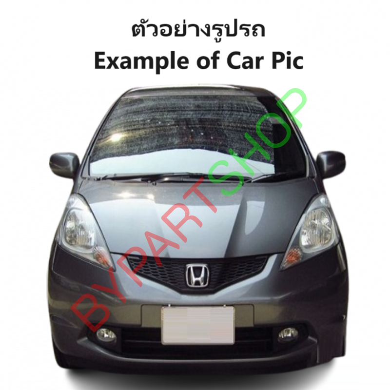 หน้ากระจัง HONDA JAZZ(แจ๊ส) GE รุ่นที่1 สีดำ ไม่มีโลโก้ ปี2008-2010 (รหัส:JAZZ'08)