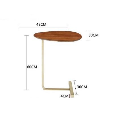 โต๊ะวางของ โต๊ะข้างเตียง โต๊ะอเนกประสงค์ เฟอร์นิเจอร์แต่งบ้าน YL075-PPA-T6-BR