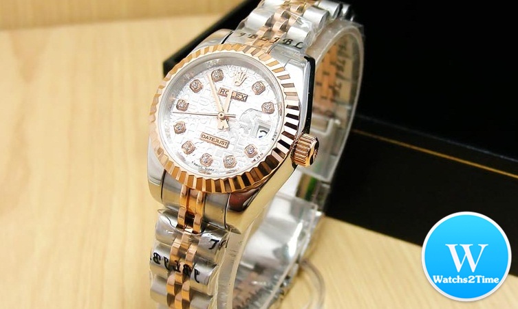 นาฬิกา Rolex Lady Datejust Jubilee 26 mm.& Men Size 36 mm. Steel Rose Gold 2K