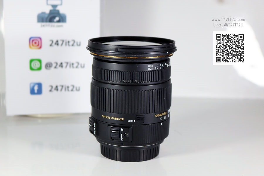 เลนส์ Sigma 17-50mm f/2.8 EX DC OS HSM (Canon)