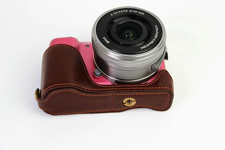 Bag Leather Case For sony A5100