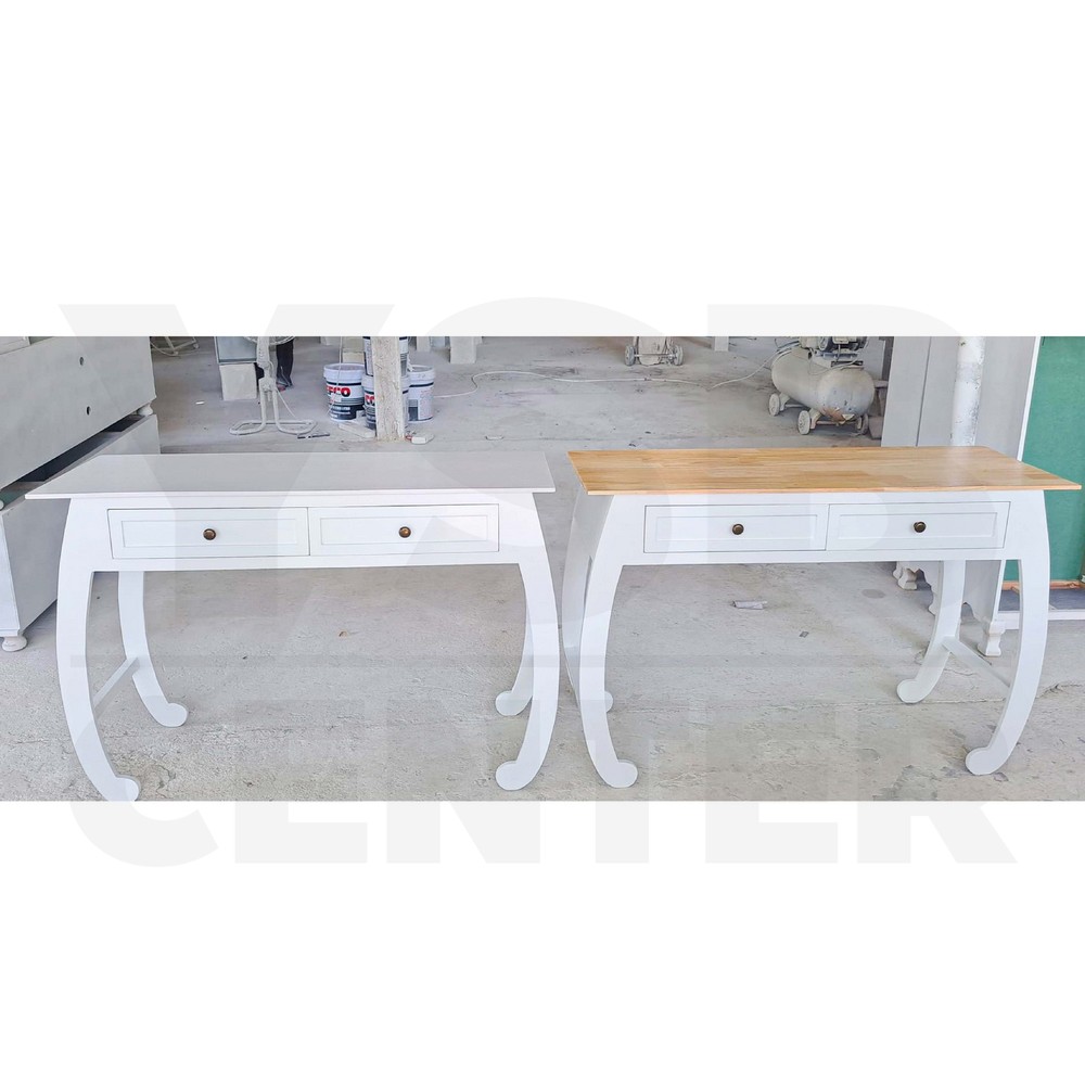 โต๊ะคอนโซล โต๊ะวินเทจ โต๊ะสไตล์มินิมอล สวยหรูทันสมัย พร้อมลิ้นชัก ยาว 120cm PT034 - PT035