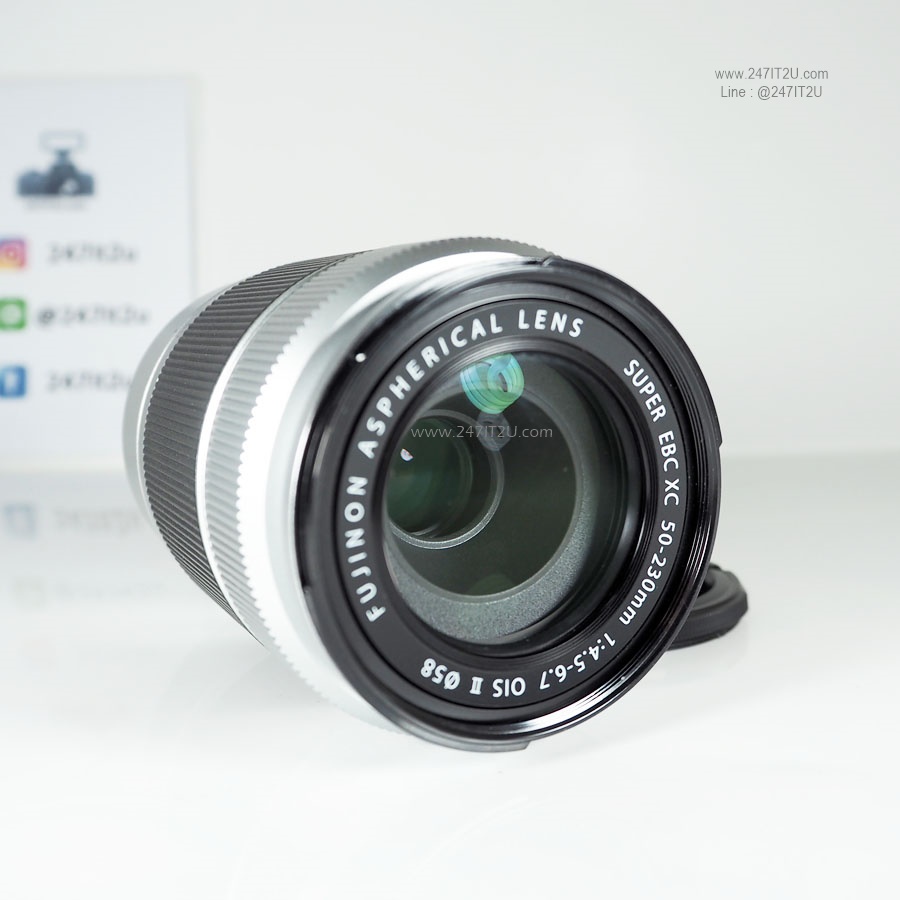 เลนส์ Fujinon 50-230mm f4.5-6.7 สี Silver