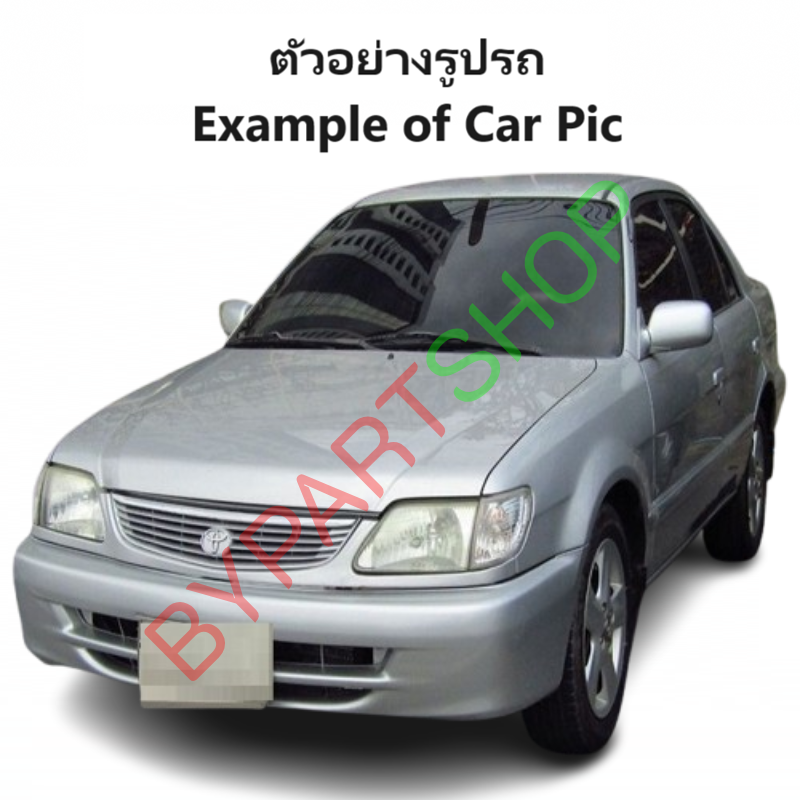 แผงแอร์/รังผึ้งแอร์ TOYOTA SOLUNA(โซลูน่า) ทุกรุ่น ปี1996-2002 (งานO.E.M PACO ประกัน 1ปี) (CL3915)