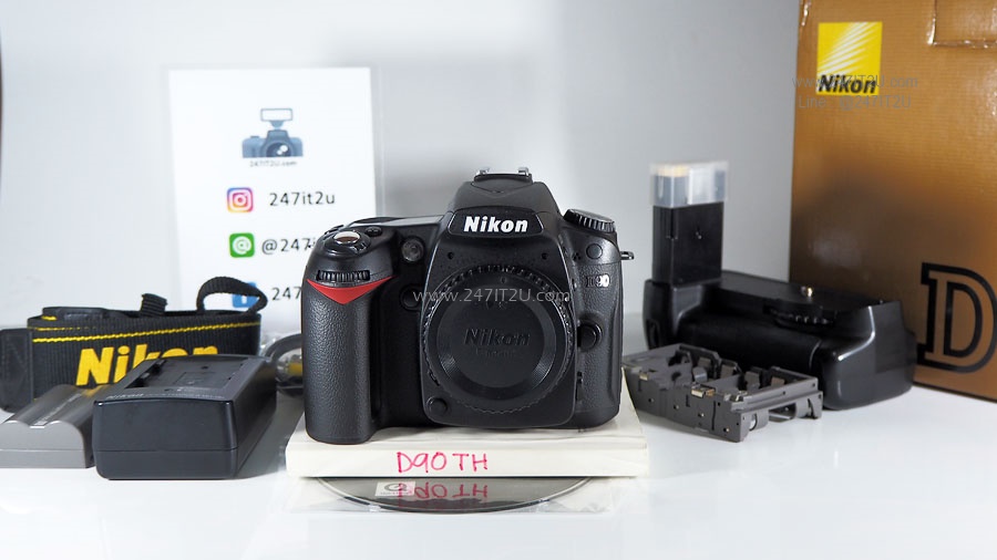 Body Nikon 90D สภาพสวย สีดำ ชัตเตอร์ 17,xxx