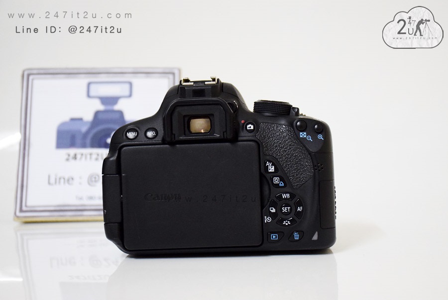 กล้อง Canon 700D +เลนส์ 18-55 mm is STM