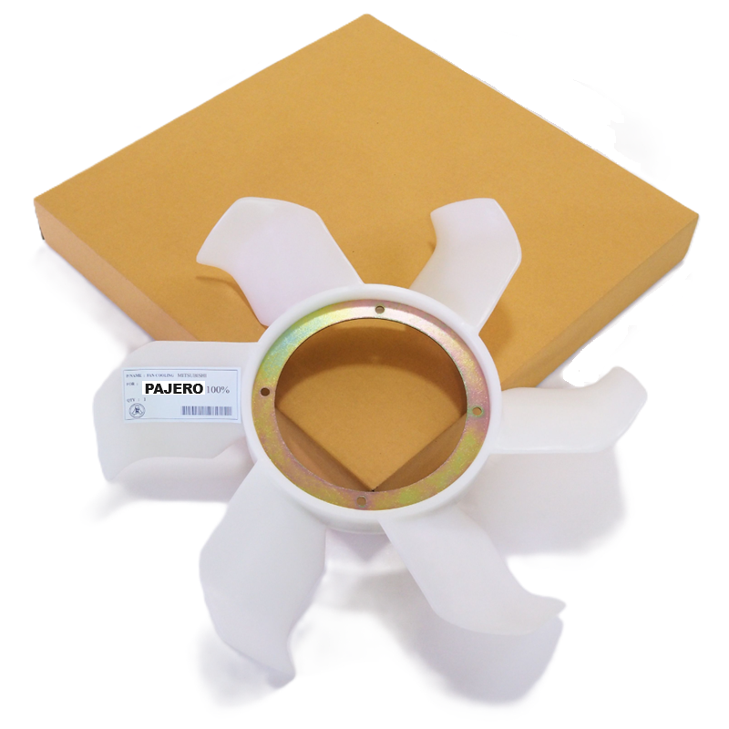 ใบพัดลมหม้อน้ำ MITSUBISHI PAJERO SPORT(ปาเจโร่) เครื่อง 4D56 ดีเซล ปี2008-2014 (รหัส:TRN06-DE)