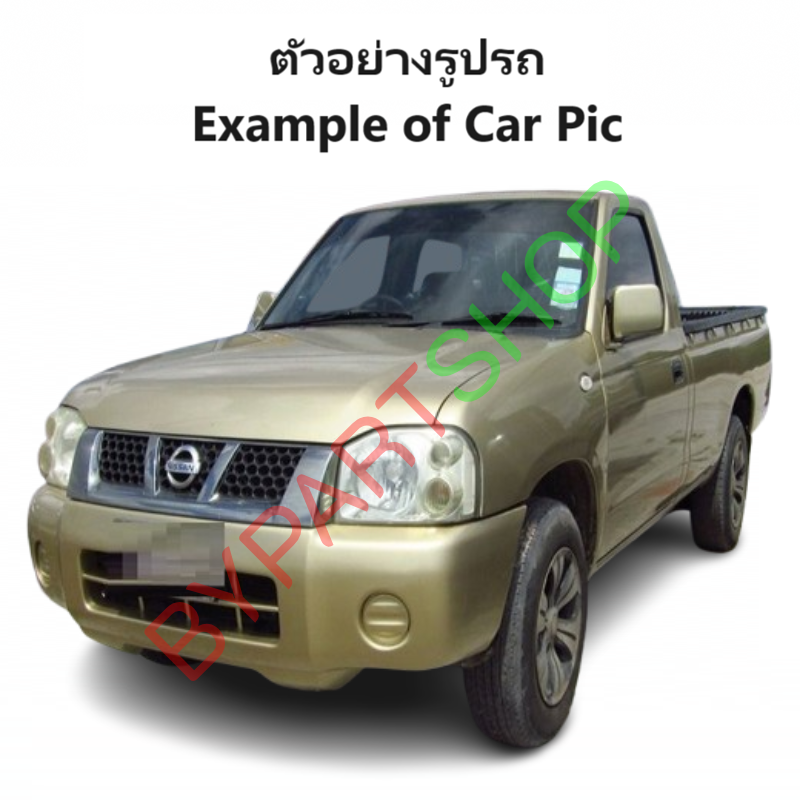 กันชนหน้า NISSAN FRONTIER(ฟอนเทียร) โฉมตาการ์ตูน สีดำ(ยังไม่ทำสี) ปี2001-2005 (รหัส:FRONTIER'01ไม่รู)