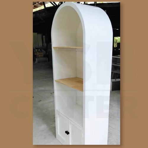 ชั้นวางของ ตู้เก็บของ พร้อมลิ้นชักสไตล์มินิมอล สีขาวเนียนสวย (ไม่ต้องประกอบ) PT015-CR-30X60X150