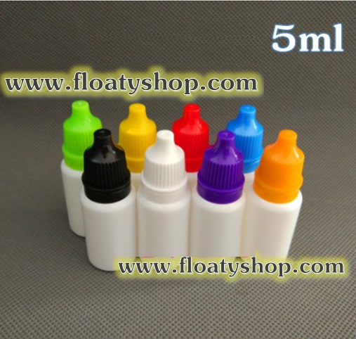 5ml PEขวดยาหยอดตา (สีขาวทึบแสง)