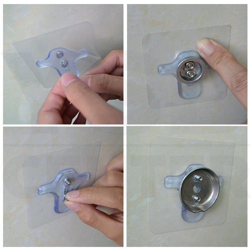 ตะขอ ตะขอแขวนอเนกประสงค์ สามารถปรับระยะห่างได้ 8 – 26 MM. (แพค 4 ชิ้น)