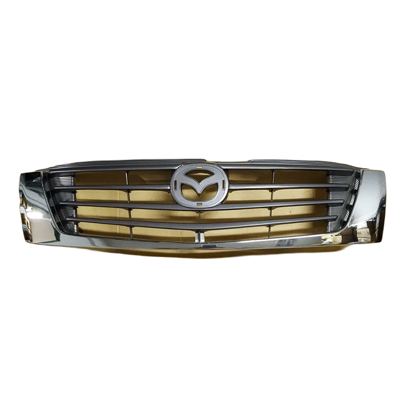 หน้ากระจัง MAZDA FIGHTER(ไฟเตอร์) โฉมที่3 ชุบโครเมียม ไม่มีโลโก้ ปี2003-2005 (รหัส:FIGHTER'02 ชุบ)