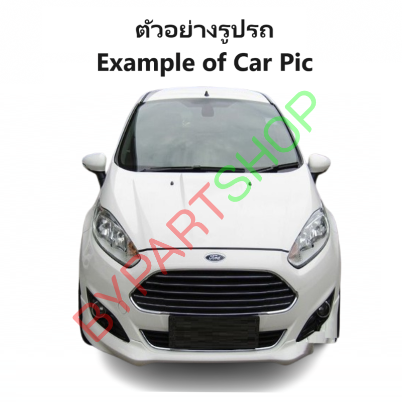 ไฟตัดหมอก/ไฟสปอร์ตไลท์ FORD FIESTA(เฟียสต้า) ฝาครอบดำ(วงแหวนชุบ) ปี2013-2016 (ครบชุด) (ประกัน 6เดือน) (รหัส:FD648)