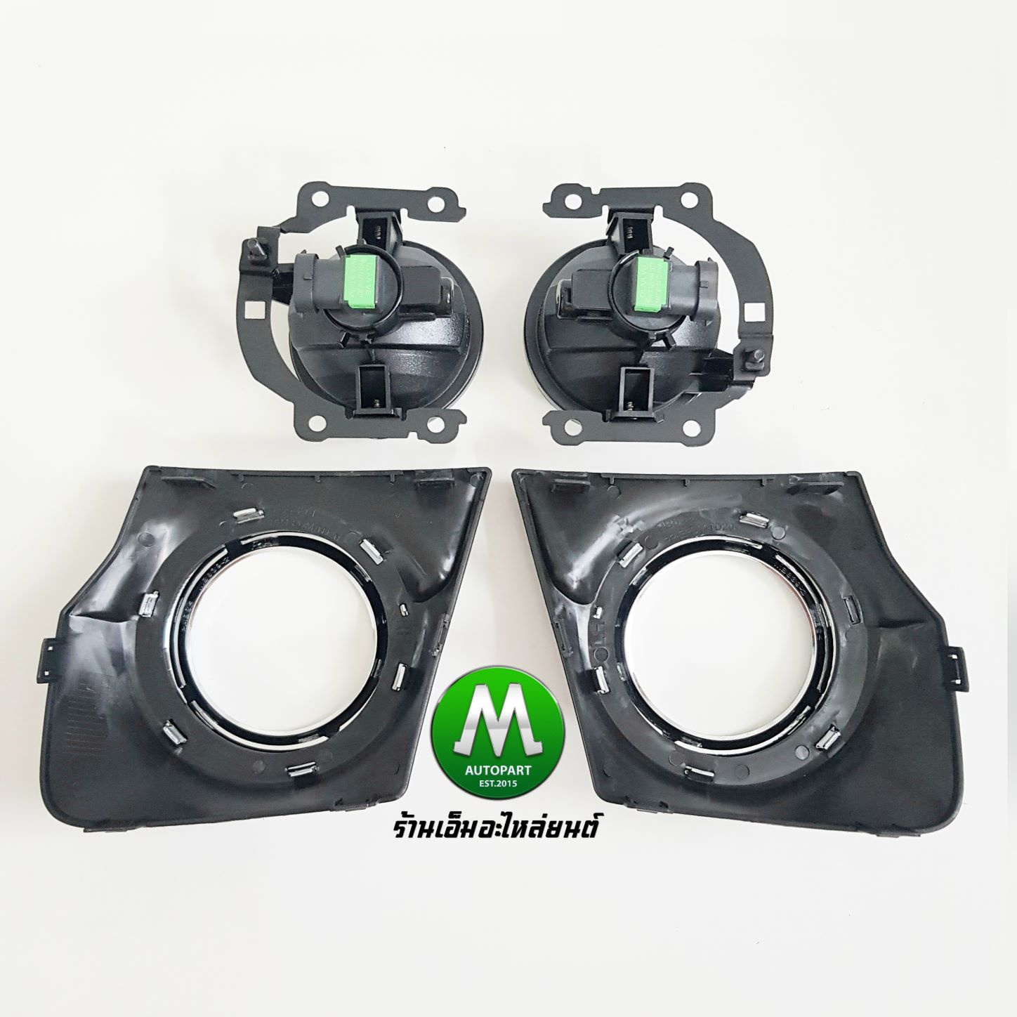 ไฟตัดหมอก ไฟสปอร์ตไลท์ MITSUBISHI TRITON 2015 2016 2017 2018 ฝาครอบชุบ / มิตซูบิชิ ไทรทัน (รับประกันสินค้า 3 เดือน)