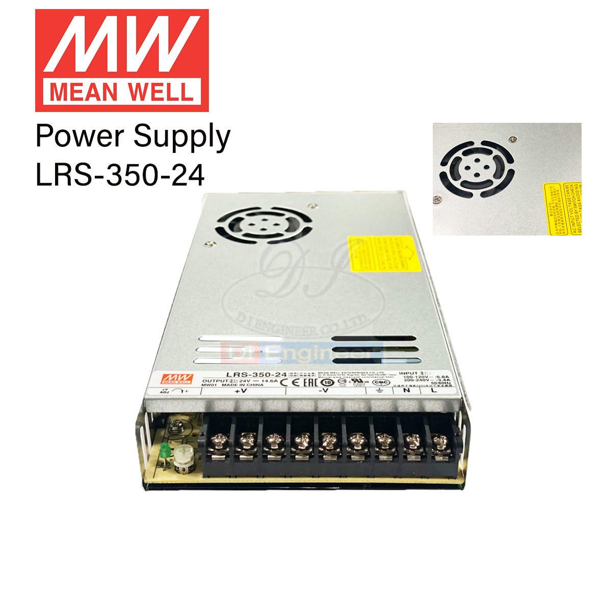 Mean Well LRS-350-24