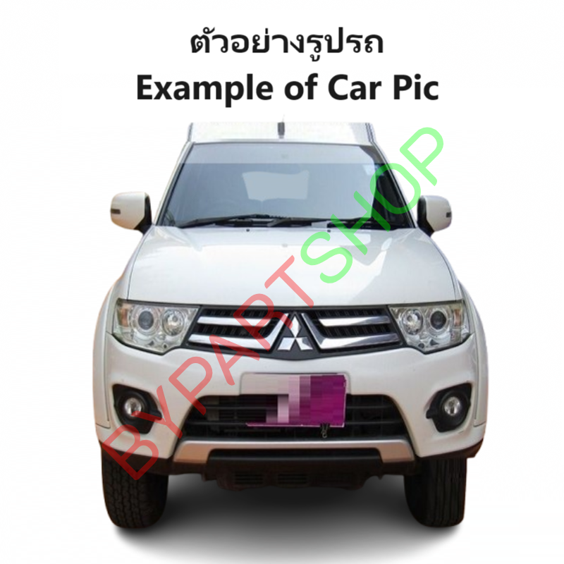 โลโก้หน้ากระจัง MITSUBISHI PAJERO(ปาเจโร่ สปอร์ต) ชุบโครเมียม ปี2008-2014 (รหัส:TRN'06)
