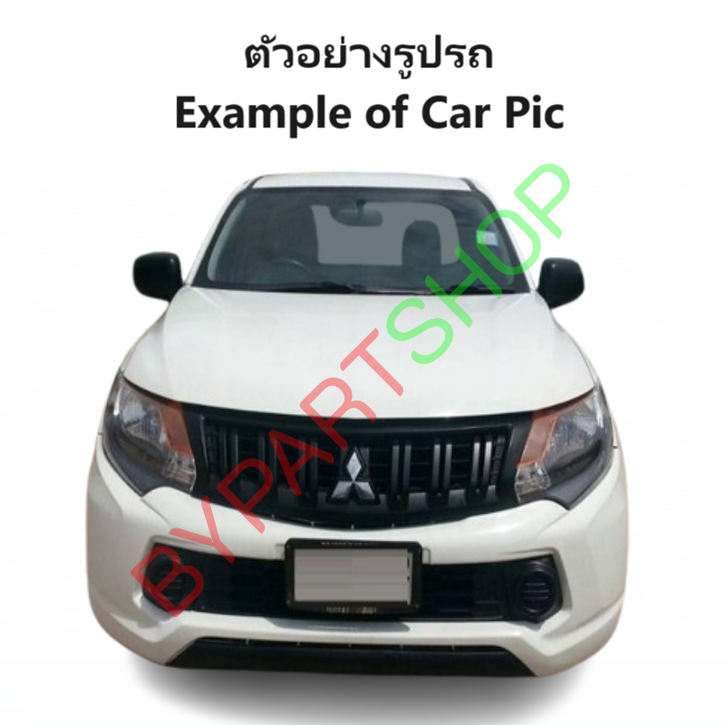 กันชนท้าย(ทรงแต่ง) MITSUBISHI TRITON(ไทรทัน)/TRITON PLUS(ไทรทัน พลัส) ทุกรุ่น ชุบโครเมียม ปี2005-2018 (ครบชุด) KV-103