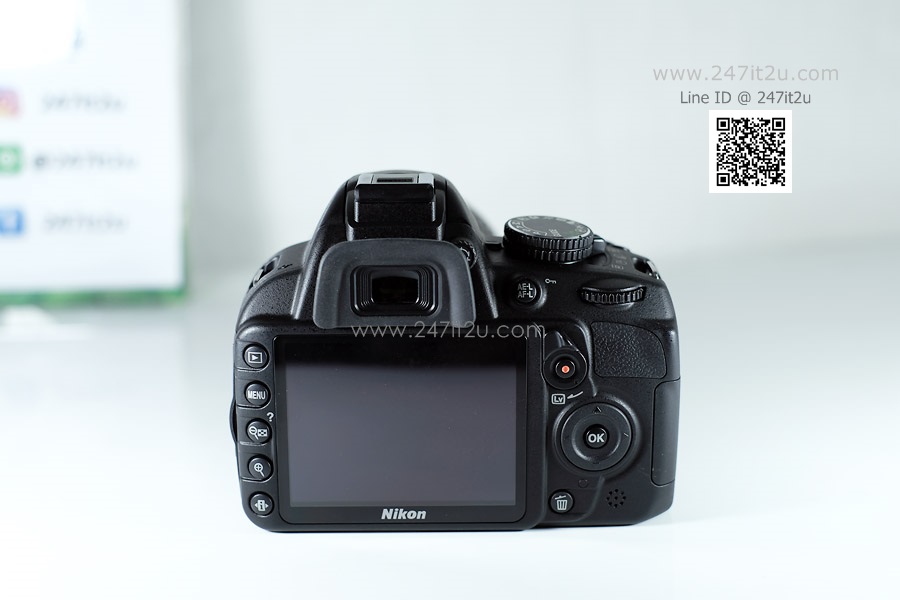 กล้อง Nikon D3100 พร้อมเลนส์ 18-105mm f3.5-5.6G ED VR