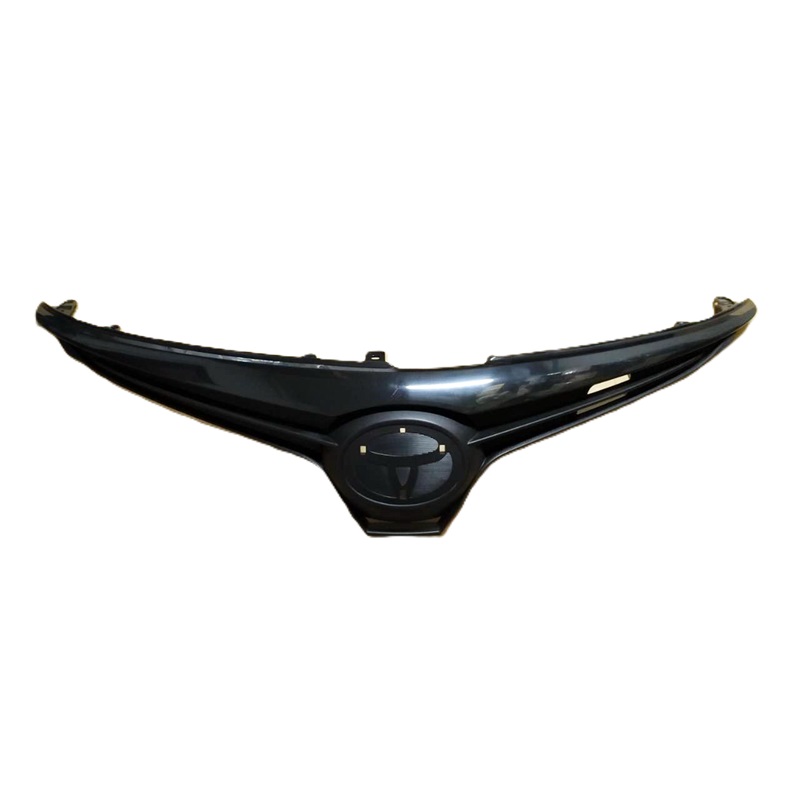 หน้ากระจัง TOYOTA VIOS(วีออส) Gen4 สีดำ(งานไม่ทำสี) ไม่มีโลโก้ ปี2017-2020 (รหัส:VIOS'17)