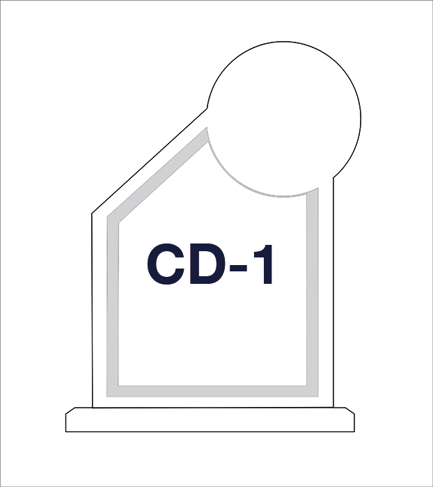 Code: CD-1 โล่อะคริลิค ความสูงตัวโล่ 5 -9 นิ้ว ความหนาอะคริลิค 15 มม. พร้อมเลเซอร์ข้อความและโลโก้ ลงสีได้ไม่เกิน 2 สี ***ราคาเริ่มต้นที่ 640 บาท***