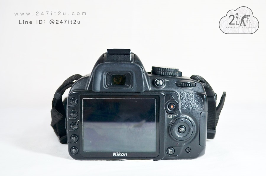 Nikon D3100 พร้อมเลนส์ 18-55 VR ชัตเตอร์ 2,xxx ใช้งานดีทุกระบบ
