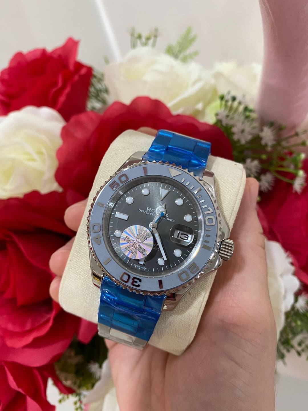 นาฬิกา Rolex รุ่น Yacht Master Silver Mirror Swiss 40 mm.
