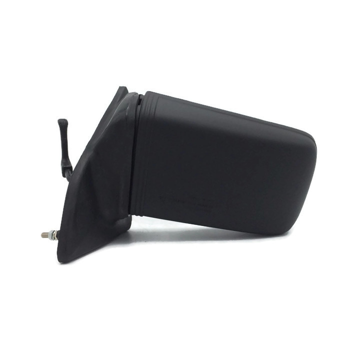 กระจกมองข้าง MITSUBISHI LANCER CHAMP2-3(มิตซู แชมป์2-3) รุ่นปรับมือ(ปรับใน) สีดำ ปี1988-1991 -ราคาต่อข้าง-