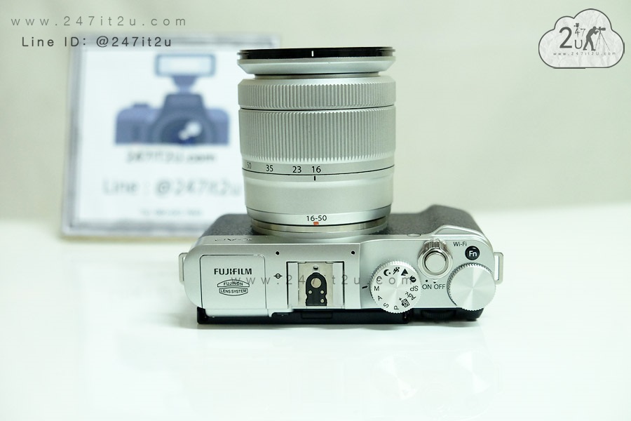 กล้อง Fujifilm X-A2+เลนส์ 16-50mm f3.5-5.6 OIS II สีเงิน