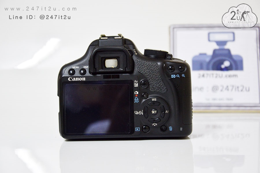 กล้อง Canon 500D + เลนส์ 18-55 mm is ii