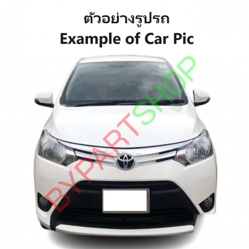 ไฟตัดหมอก/ไฟสปอร์ตไลท์ TOYOTA VIOS(วีออส) โฉมที่3 ฝาครอบดำ ปี2013-2016 (ครบชุด) (รับประกัน 6เดือน) (TY606)
