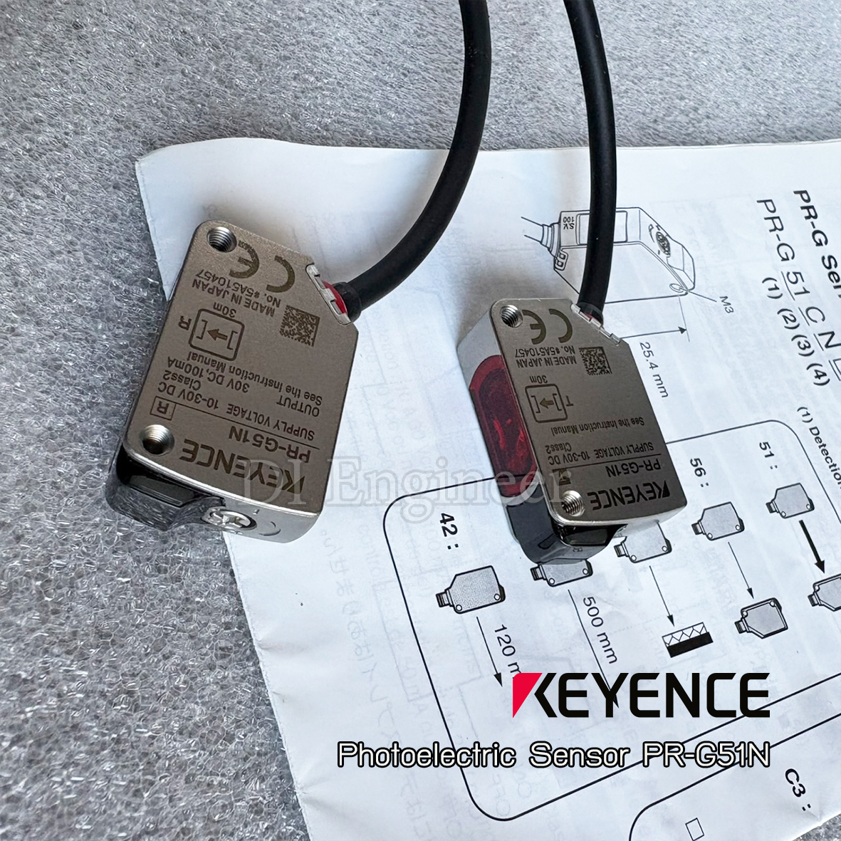 Keyence Photoelectric Sensor PR-G51N