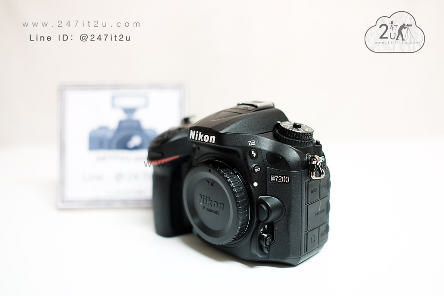 กล้อง Body Nikon D7200 อุปกรณ์ยกกล่อง