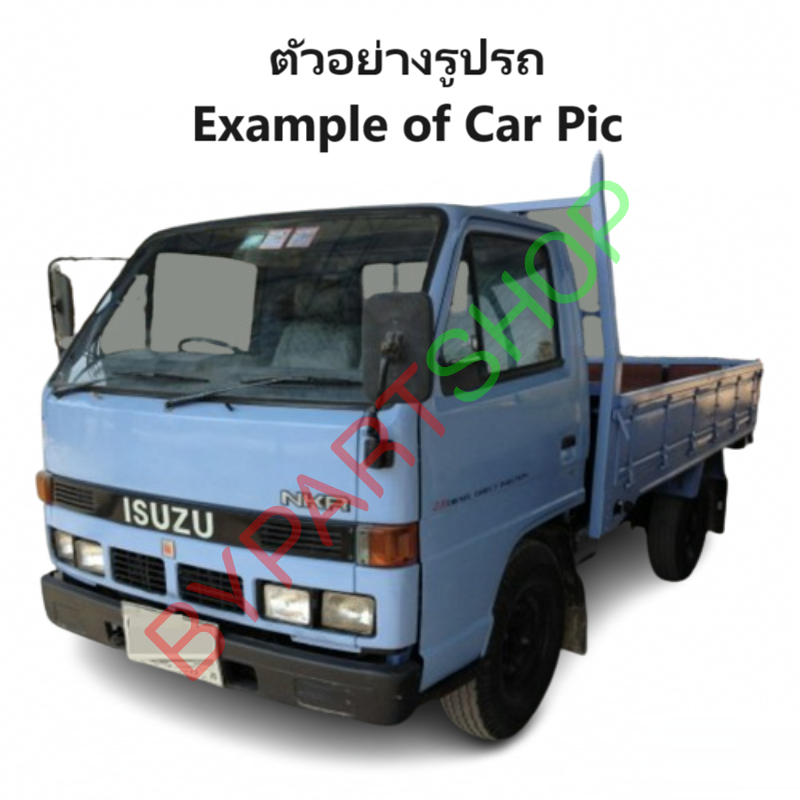 หน้ากระจัง ISUZU NPR/NKR 110-115 หัวแคบ (กว้าง 137เซน) พร้อมขอบแก้ม ครบเซท(ตามรูป) ไม่มีโลโก้ ปี1985-1992 (รหัส:NKR ฟ้า)