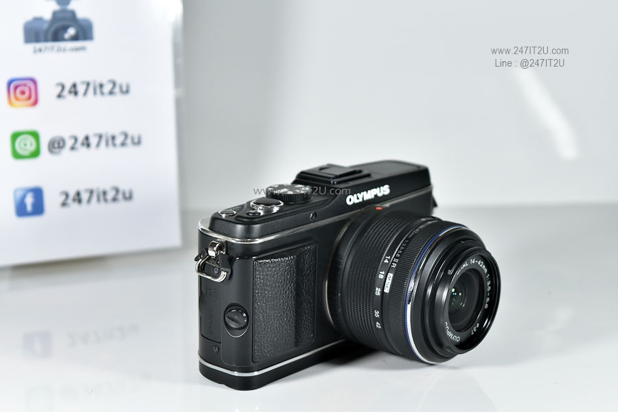 Olympus E-PL3 พร้อมเลนส์ 14-42 f3.5-5.6 สีดำ สภาพดี