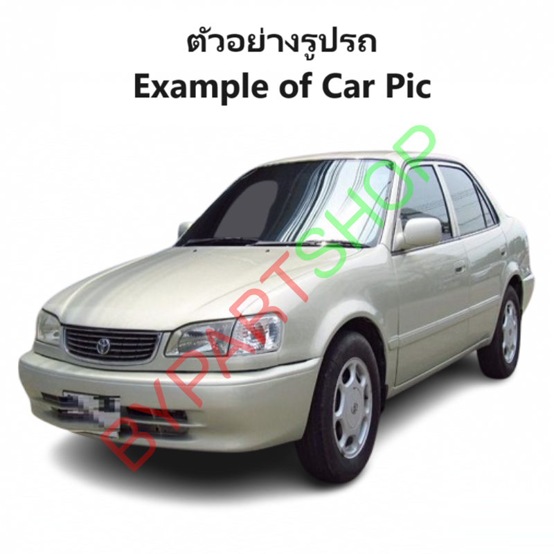 หน้ากระจัง TOYOTA COROLLA(โคโรล่า) AE112 HI-TORQUE โฉมไฮทอร์ค ชุบโครเมียม ไม่มีโลโก้ (รหัส:AE112ชุบ)