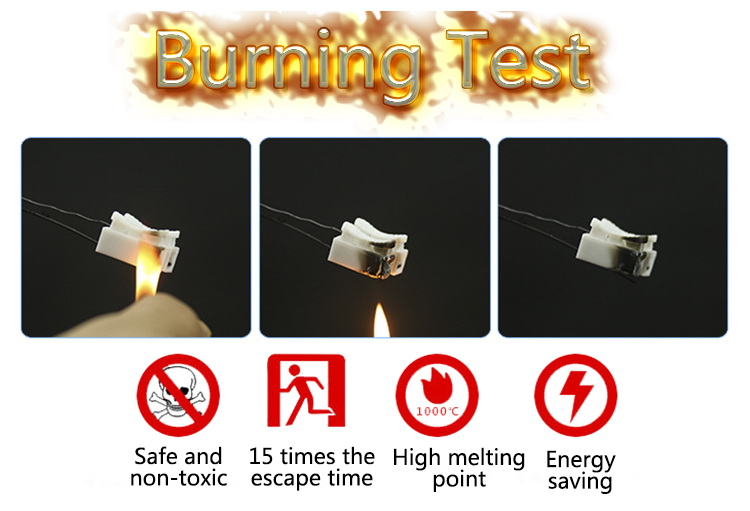 ( 50 ตัวแพ็ค) ข้อต่อสายไฟ 2 PIN เทอร์มินอลบล็อก เทอมินอลสายไฟ push quick cable Connector terminal Wiring Terminal 10A250V. 0.5-2.5 SQ.mm