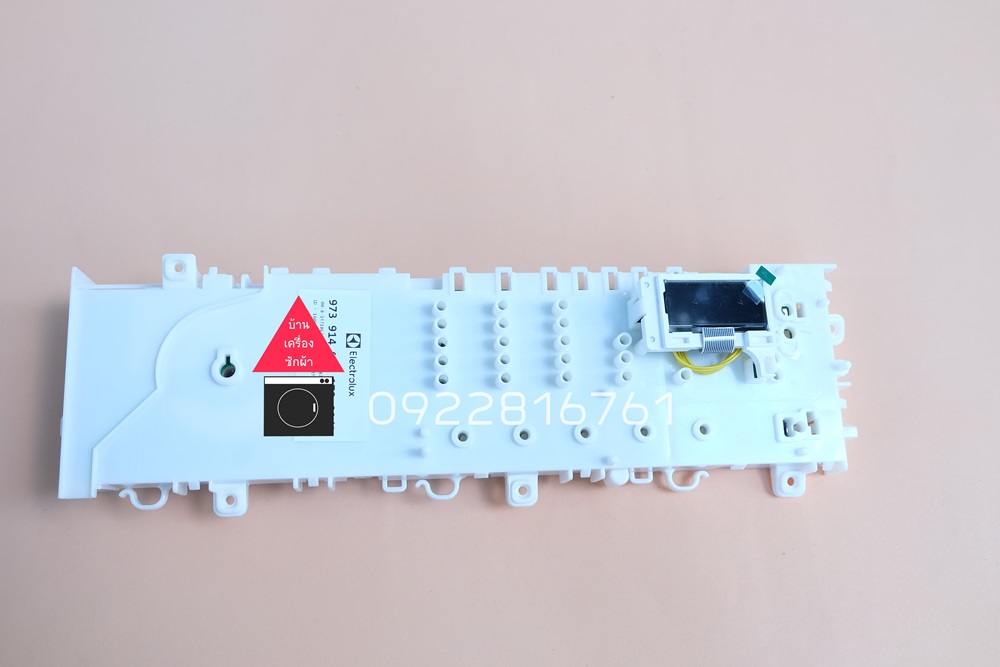 อะไหล่ Electrolux แผงควบคุมเครื่องซักผ้าฝาหน้า PCB รุ่น EWF10841 **อะไหล่ล๊อตปัจจุบันไม่มีหน้าจอให้ ต้องใช้หน้าจอเดิม**