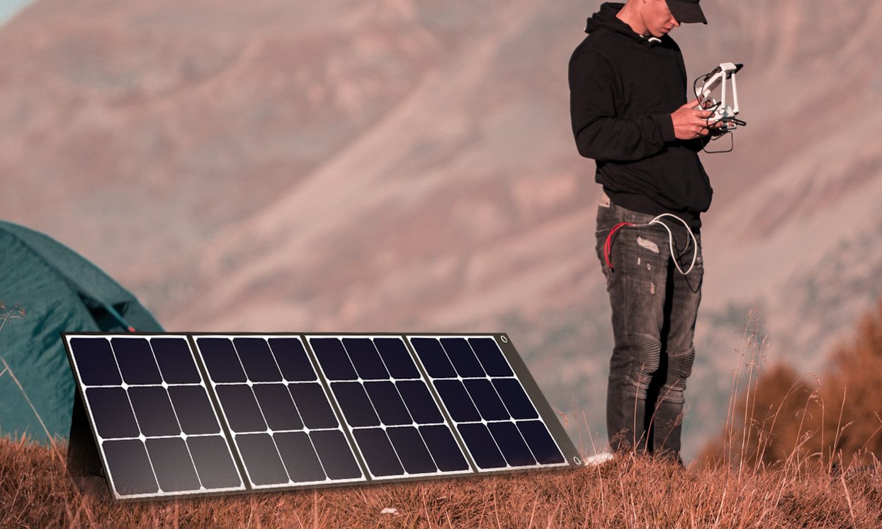 Bluetti 120W Solar Panel โซล่าเซลล์