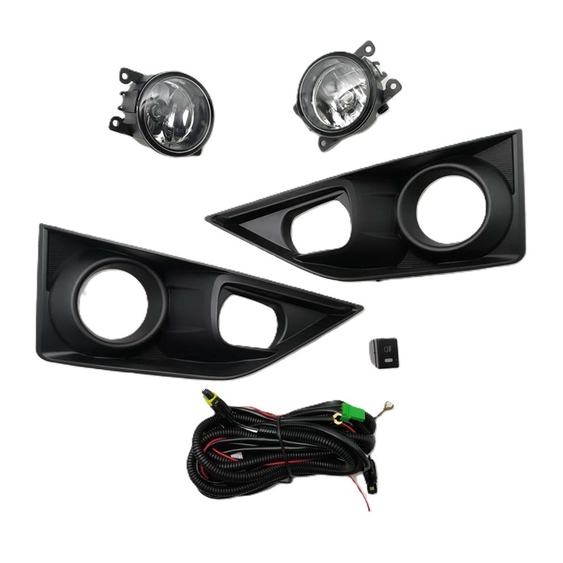 ไฟตัดหมอก/ไฟสปอร์ตไลท์ ISUZU D-MAX(ดีแม็ก) โฉมตัวเตี้ย ฝาครอบดำ ปี2020-2021 (ครบชุด) (ประกัน 6เดือน) (IZ1123B)