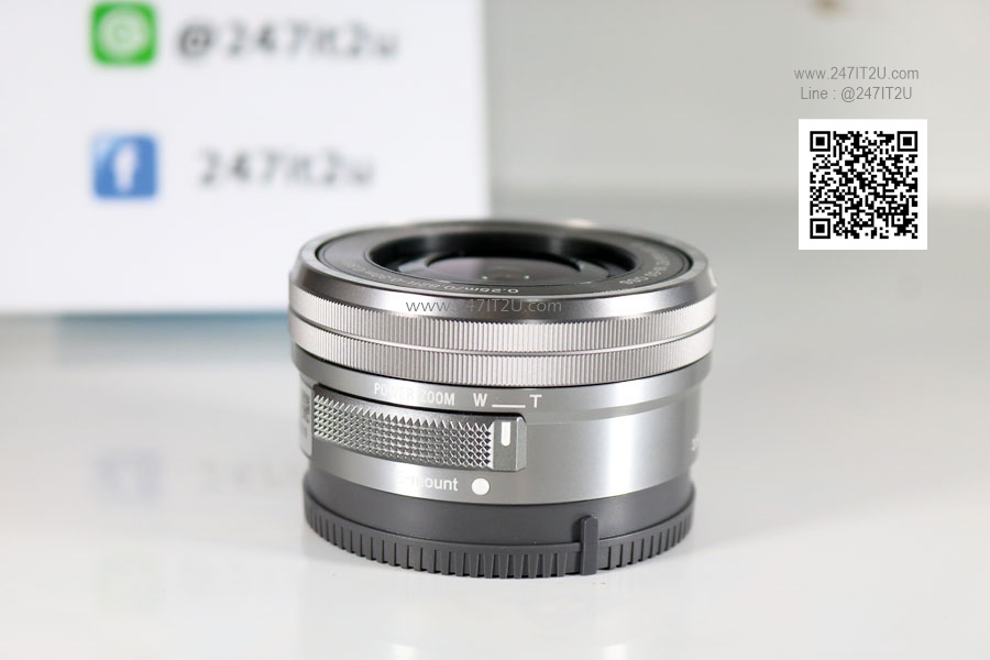 เลนส์ Sony E PZ 16-50mm f/3.5-5.6 OSS สี silver