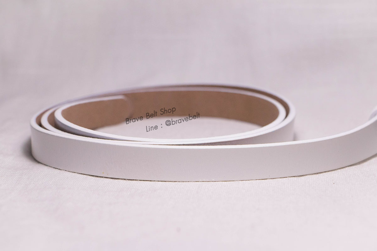 เข็มขัดหนังหัวแบบสอดล็อค สวยน่าใช้งาน