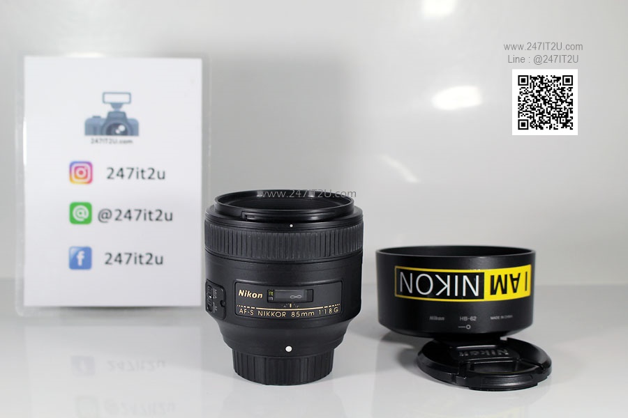 เลนส์ AF-S Nikon 85mm f1.8 G สภาพดีงาม
