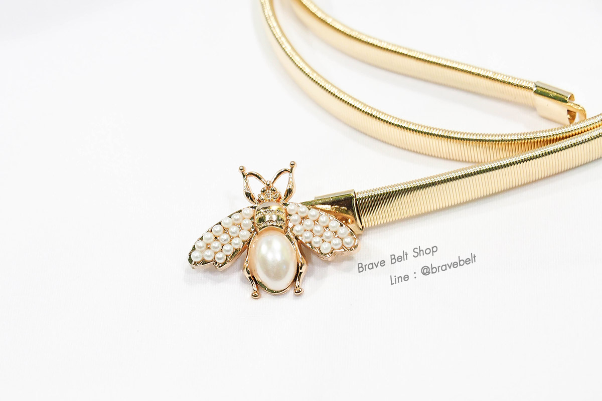 เข็มขัดแฟชั่นรูปแมลง สปริงฟรีไซต์