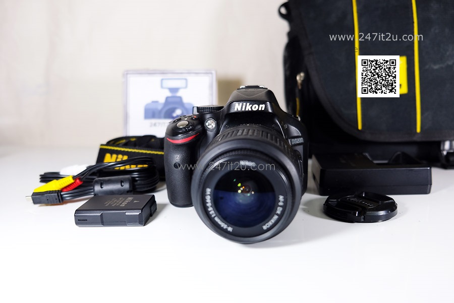 Nikon D5200+เลนส์ 18-55mm f3.5-5.6 VR