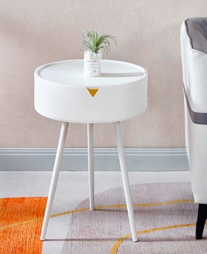 โต๊ะกลาง กาแฟ ห้องนั่งเล่น หัวเตียง สไตล์มินิมอล เฟอร์นิเจอร์แต่งบ้าน ทรงกลม YL0186 - YL0189