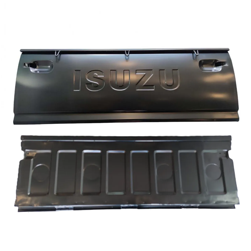 ฝาท้าย ISUZU KBZ(เคบีแซด) รุ่นเปิดข้าง เหล็กดำ(หนาเทียบแท้ ไม่ทำสี) ปี1985-1991 -กรุณาเลือกแบบ-
