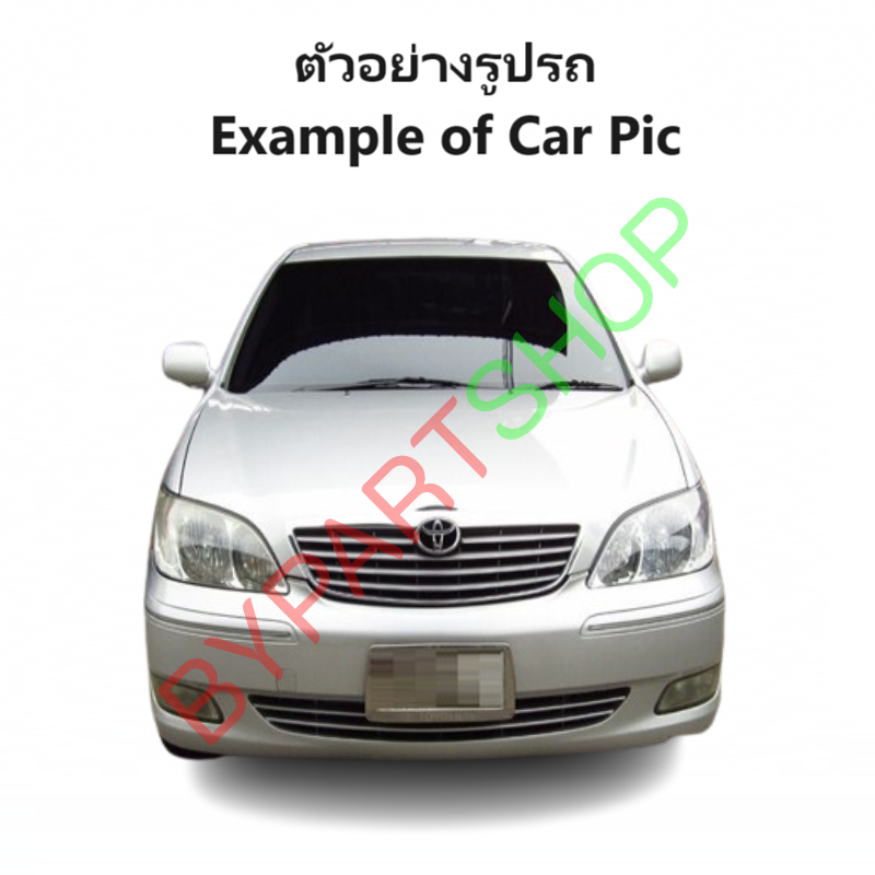กระจกมองข้าง TOYOTA CAMRY(คัมรี่) ACV30-31 โฉมผู้นำ รุ่นปรับ+พับไฟฟ้า 5สาย สีดำ ปี2002-2006 -ราคาต่อข้าง-
