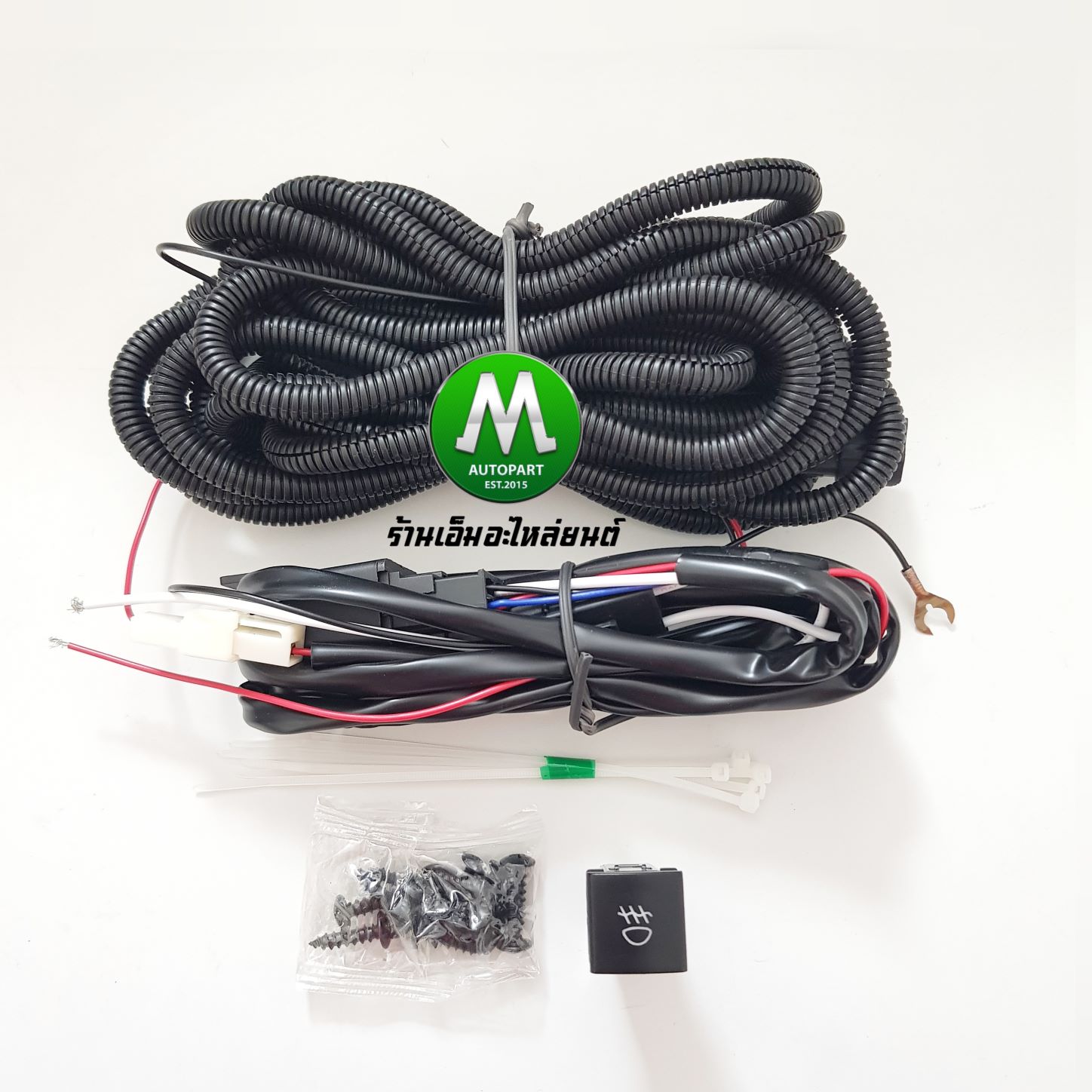 ไฟตัดหมอก ไฟสปอร์ตไลท์ TOYOTA ALTIS 2019 LED ฝาครอบคิ้วชุบ / โตโยต้า อัลติส (รับประกันสินค้า 3 เดือน)