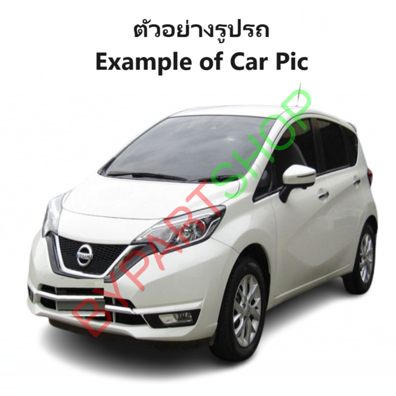 หม้อน้ำ NISSAN NOTE(โน๊ต) 1.2cc โดยตรง ปี2017-2022 เกียรออโต้ CVT (O.E.M ประกัน 6เดือน)