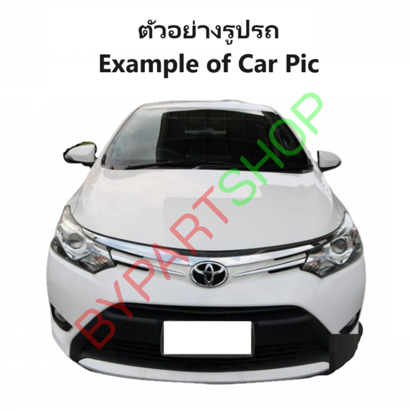 ไฟหน้า TOYOTA VIOS(วีออส) Gen3 รุ่น PROJECTOR(โปรเจคเตอร์) โคมขาว ปี2013-2016 (งานแท้ TYC) -ราคาต่อดวง-